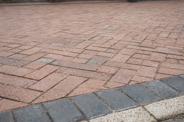 zoom in closer on the block paving